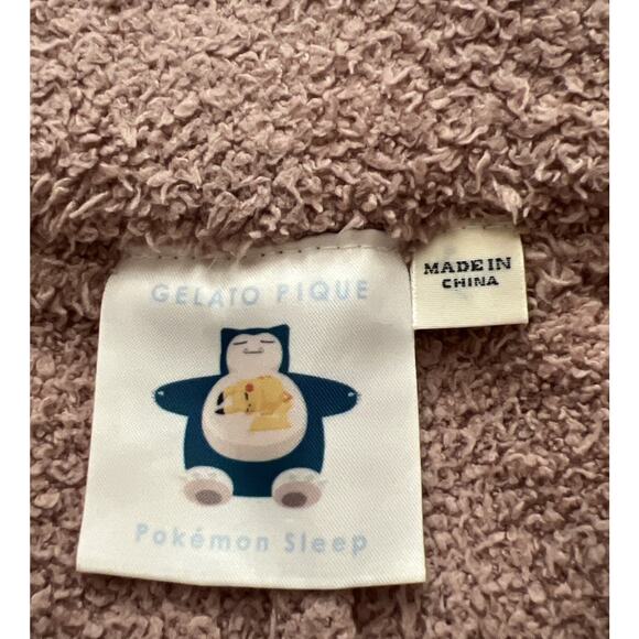 Gelato Pique Pokémon Sleep Shorts Womens One Size Brown Fuzzy Lounge Casual - Picture 3 of 10